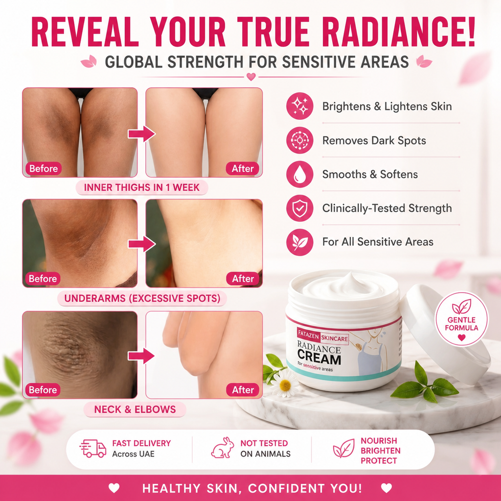 FATAZEN Underarm Whitening Cream – Dark Spot Remover & Skin Brightener