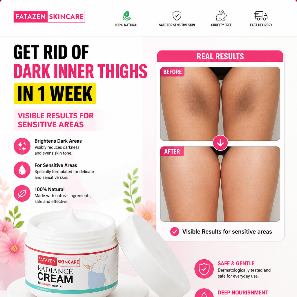 FATAZEN Underarm Whitening Cream – Dark Spot Remover & Skin Brightener